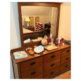 A great selection of incredible antique, MCM and vintage furniture throughout the home. 