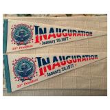Jimmy Carter Presidential Inauguration Pennants 