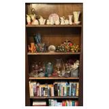 Assorted Vintage Decorative Pieces and Books 