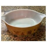 Vintage Pyrex "Early American" Casserole Dish 