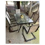 Patio Table w/ Six Chairs - Great Selection of Outdoor Furniture and Decor 