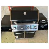 Nexgrill 4-Burner Propane Grill w/ Side Burner and Side Table 