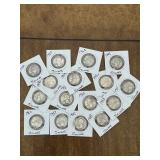 Silver Washington Quarters - 1932 to 1964 