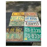 Incredible Vintage License Plate Collection 
