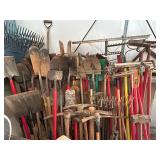 Large Variety of Outdoor Lawn and Garden Tools 