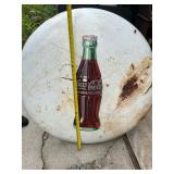 Original 36" Antique Coca-Cola Porcelain Button Sign
