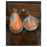 Barbini Murano Glass Bookends 