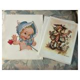 Assorted Vintage Prints 