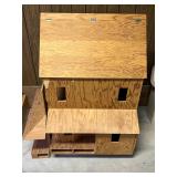 Wood Dollhouse w/ Plans and Accessories