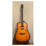 DONNER ACOUSTIC GUITAR/GIG BAG/STAND