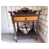 Gorgeous Antique Wooden Wash Stand