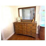 Vintage Dresser with Mirror