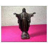 Bronze Sacred Heart of Jesus Statue