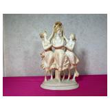 Vintage Dancing Ladies Sculpture