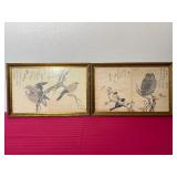 Japanese Bird Illustrations