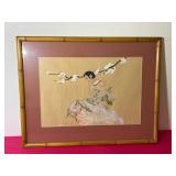 Framed Asian Artwork