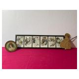 Framed Vintage Postcards