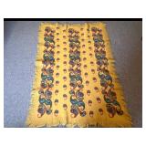 Handmade Yellow Floral Quilt