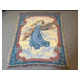 Vintage Embroidered Childs Quilt