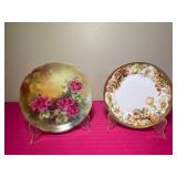 Antique Hand-Painted Plates