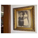 Vintage Framed Violin Wall Art