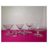 Vintage Oak Harbor Glassware Grape Design