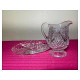 Glass Candle Holder & Vase