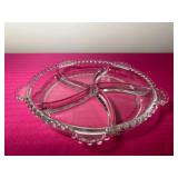 Vintage Glass Dessert Plates