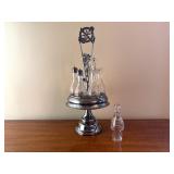 Vintage Glass Oil Lamps