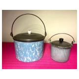 Vintage Enamel Pails