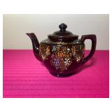 Vintage Japanese Floral Teapot