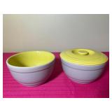 Vintage Hall China Refrigerator Dishes
