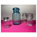 Vintage Glass Jars