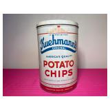 Vintage Kuehmanns Potato Chips Tin