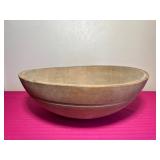 Antique Wooden Dough Bowl