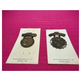 1964 NRA Marksman and Sharpshooter Medals with Original Packaging