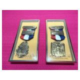 1966 Lake Erie Pistol League Medals in Original Packaging