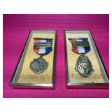 1965 C.F. National Match Course Medal & .22 National Match Course Medal