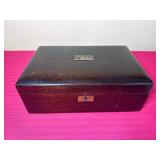 Vintage Mahogany Humidor c1940