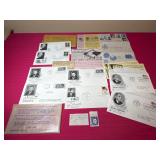 Kennedy and Churchill First Day Covers