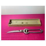 Vintage Forged Stainless Steel Pruning Shears