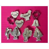 Vintage Metal Cookie Cutters