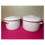 Green Enamel Oval Roaster
