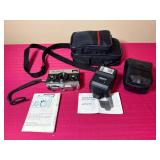 Rollei 35 Camera with Morris Flash & Case