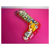 Vintage Saks Fifth Avenue Christmas Stocking