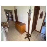 Vintage Wooden Coat Rack