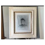 Vintage Framed Portrait 32'