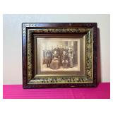 Antique Family Portrait in Frame