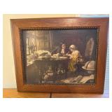 Vintage Framed Margaret Isabel Dicksee Print