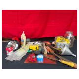 Assorted Workshop Tools & Supplies